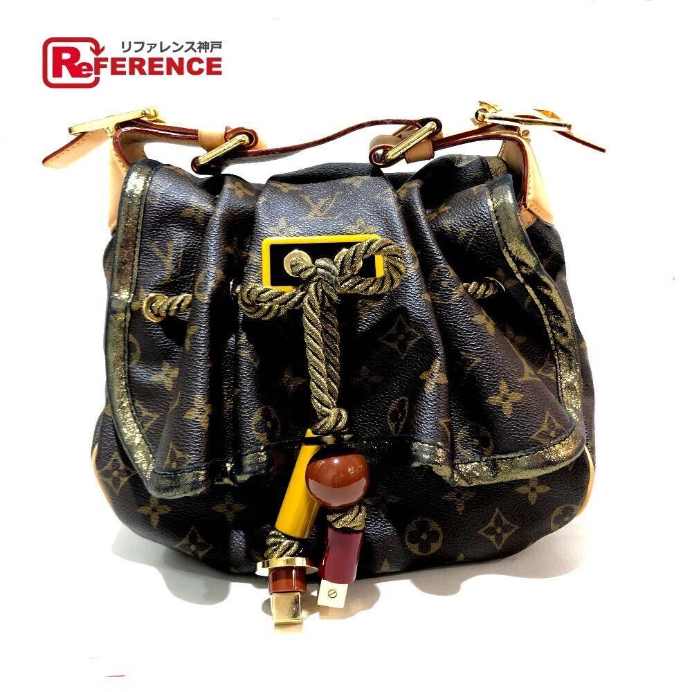 Louis Vuitton Monogram Kalahari handbag shoulder bag canvas brown
